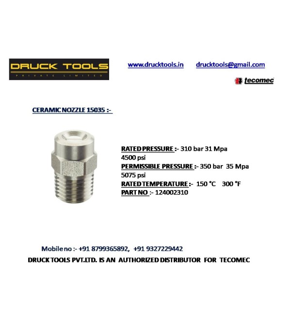 CERAMIC NOZZLE 15035  350 BAR 