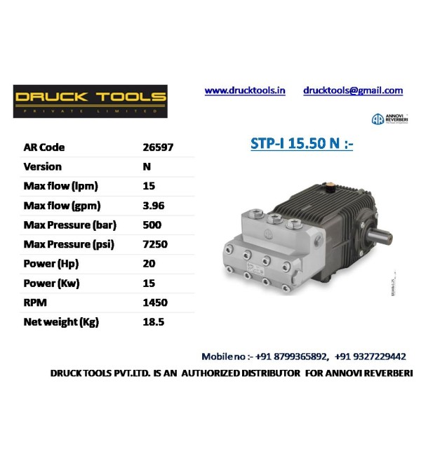 STP - I 15.50 N  15 LPM 500 BAR